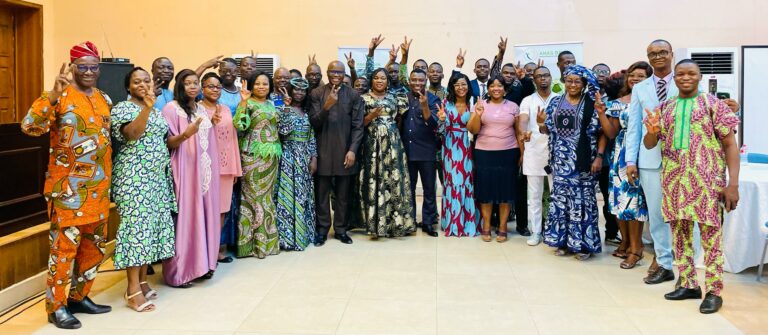 Photo de famille de l'Assemblée Générale de l'ANAS Bénin, Edition Février 2025
